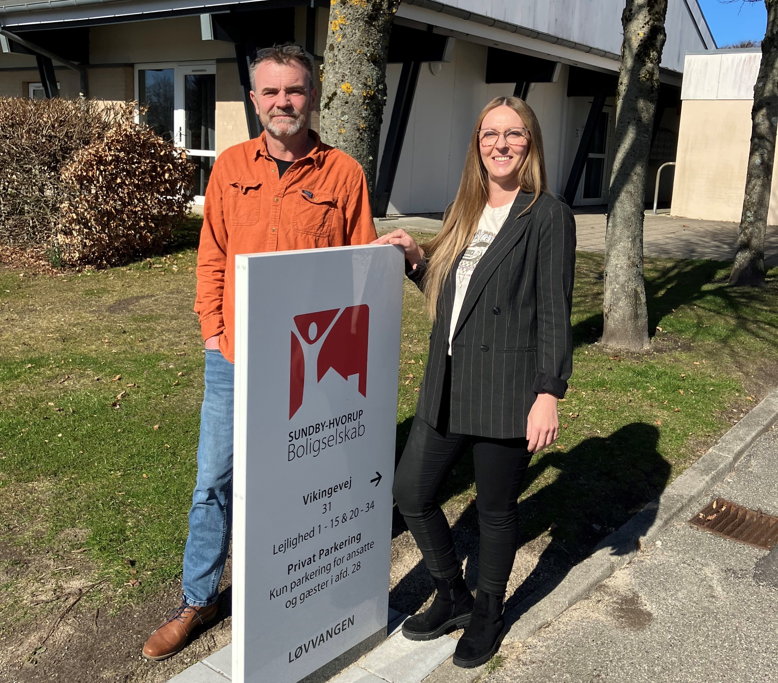Leder Morten Lundgaard og og assisterende leder Mette Lund Abrahamsen